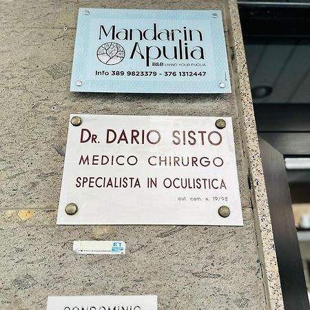 Mandarin Apulia B&B Bari Zewnętrze zdjęcie